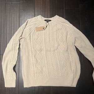 Rag and Bone tan sweater